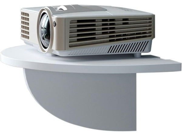 Sieninė lentynėlė vazos gėlėms, skirta telefonui įkrauti, balta matinė