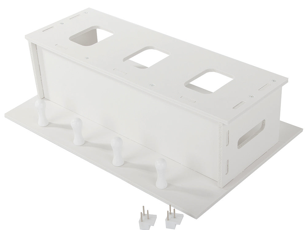 Organizatoriaus pakabinama lentyna vonios kambario spintelė