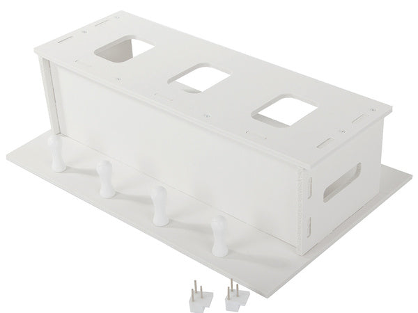 Organizatoriaus pakabinama lentyna vonios kambario spintelė