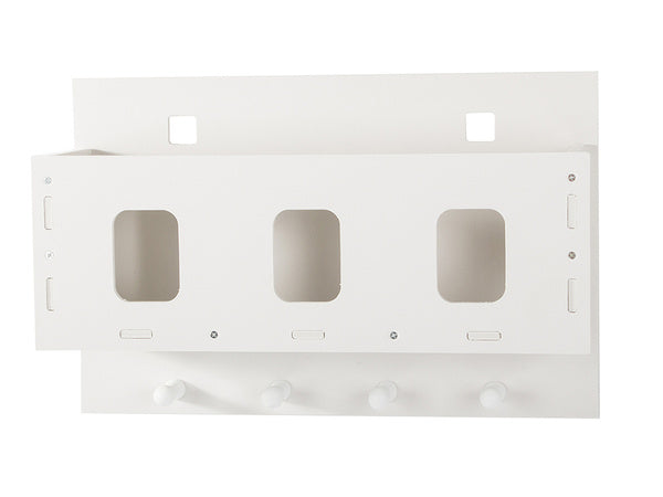 Organizatoriaus pakabinama lentyna vonios kambario spintelė