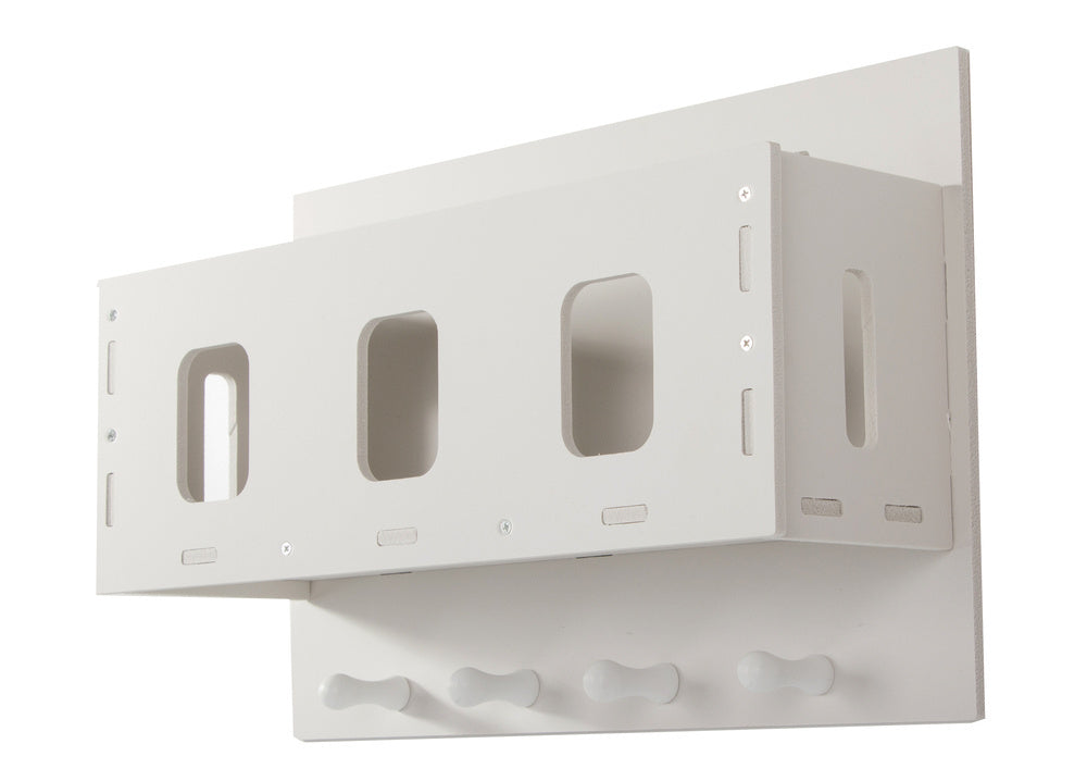 Organizatoriaus pakabinama lentyna vonios kambario spintelė