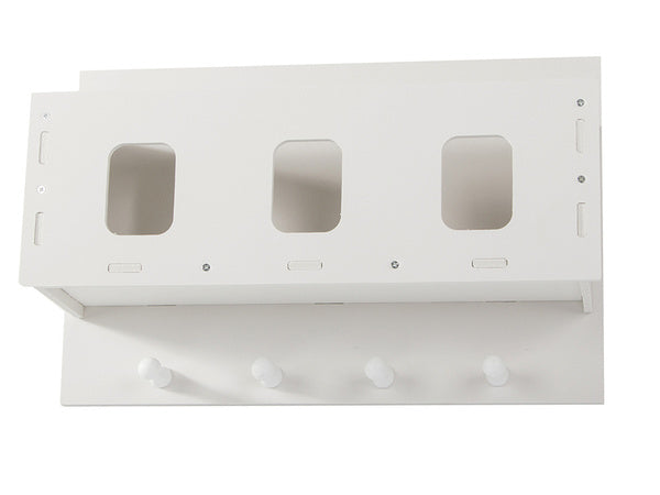 Organizatoriaus pakabinama lentyna vonios kambario spintelė