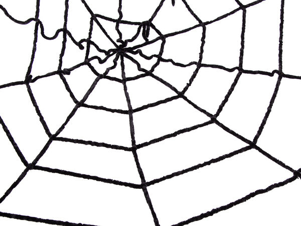 Dirbtinis didelis dirbtinis voratinklis juodas helovino dekoracijos