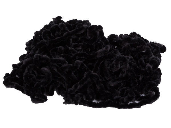 Dirbtinis didelis dirbtinis voratinklis juodas helovino dekoracijos