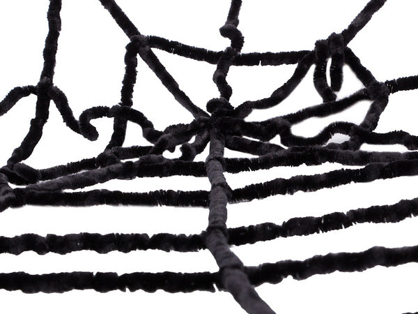 Dirbtinis didelis dirbtinis voratinklis juodas helovino dekoracijos