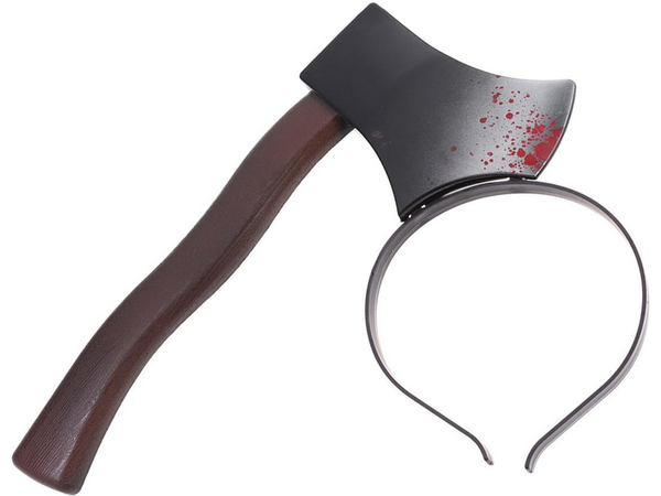 Kirvis helovino galvos apdangalas kirvio kostiumas