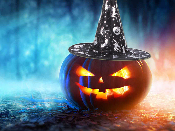 Helovino raganos skrybėlė