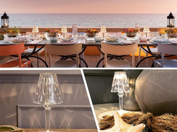 Stalinė lempa led krištolo rgb usb nuotolinio valdymo pultas