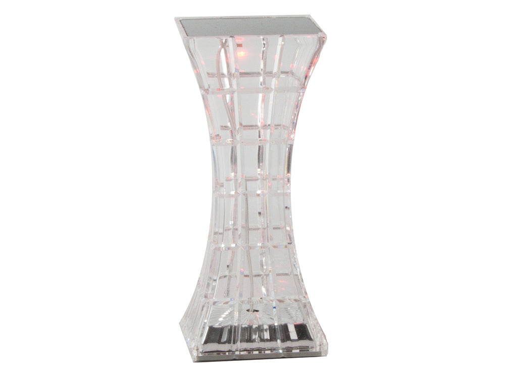 Krištolo stalinė lempa led rgb usb nuotolinio valdymo pultas