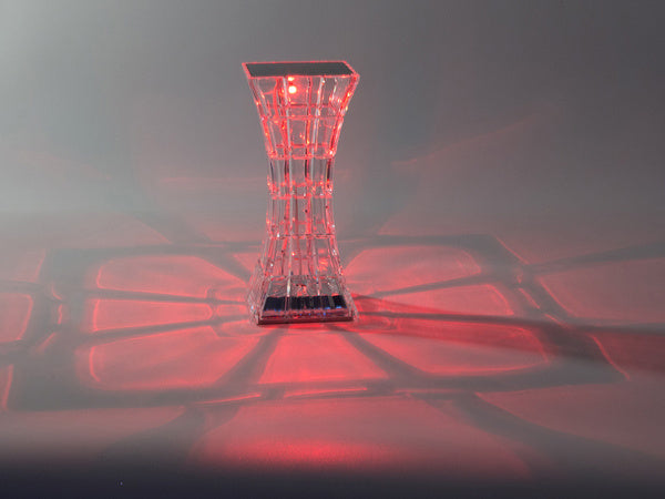 Krištolo stalinė lempa led rgb usb nuotolinio valdymo pultas