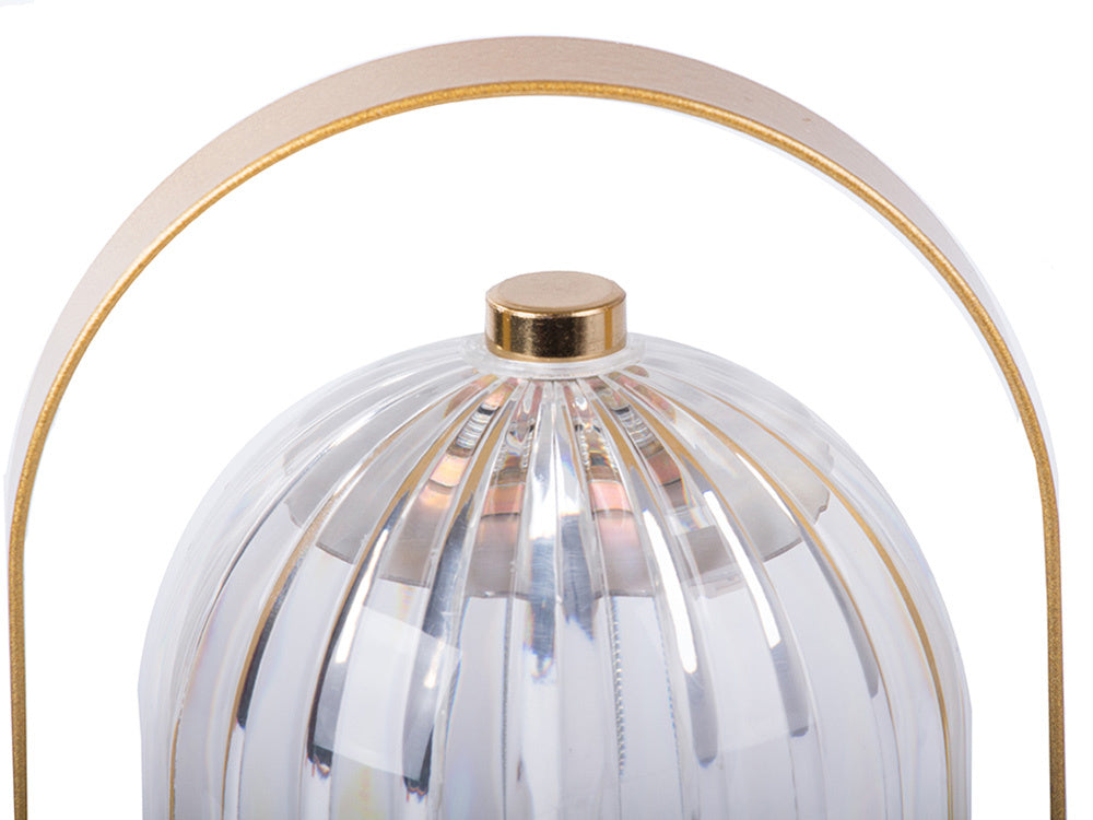 Naktinė lempa stalo krištolo led žibintas liesti