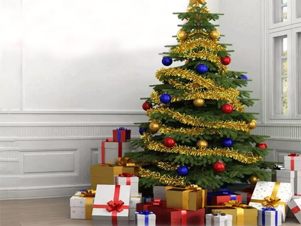 Christmas chandler 6 m auksinė grandinė