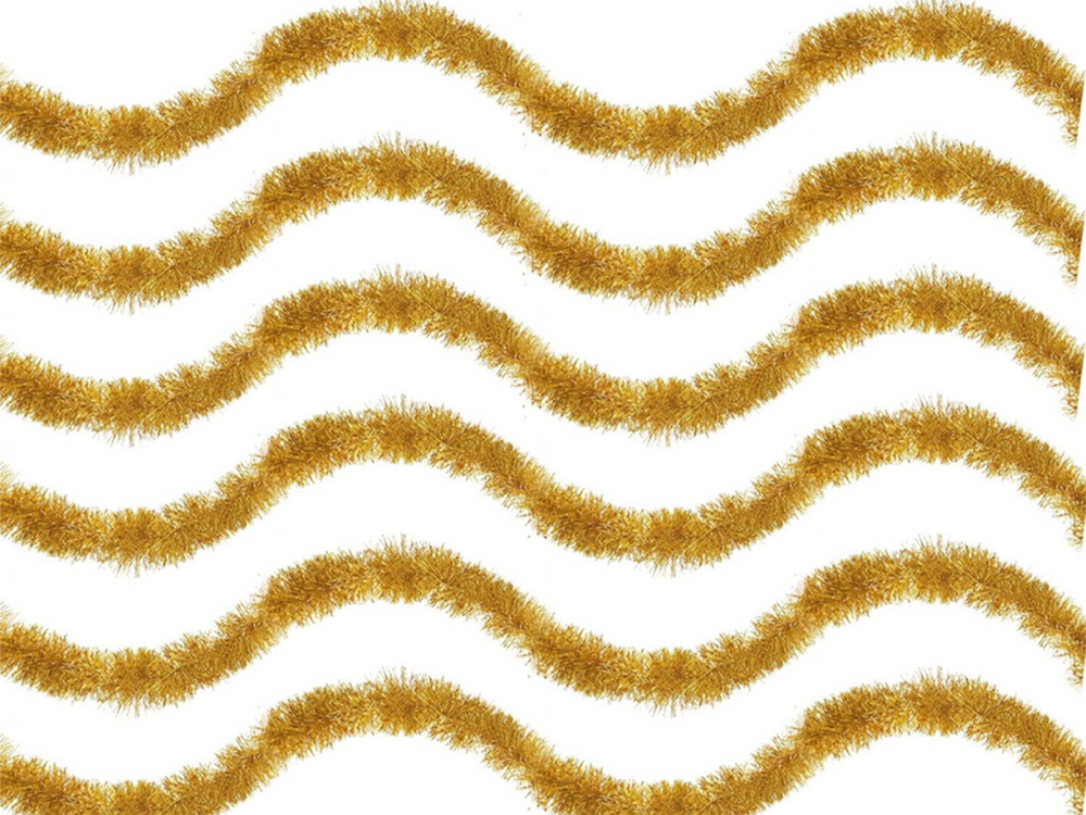 Christmas chandler 6 m auksinė grandinė