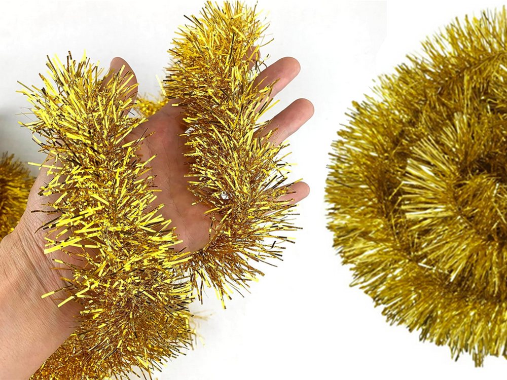 Christmas chandler 6 m auksinė grandinė