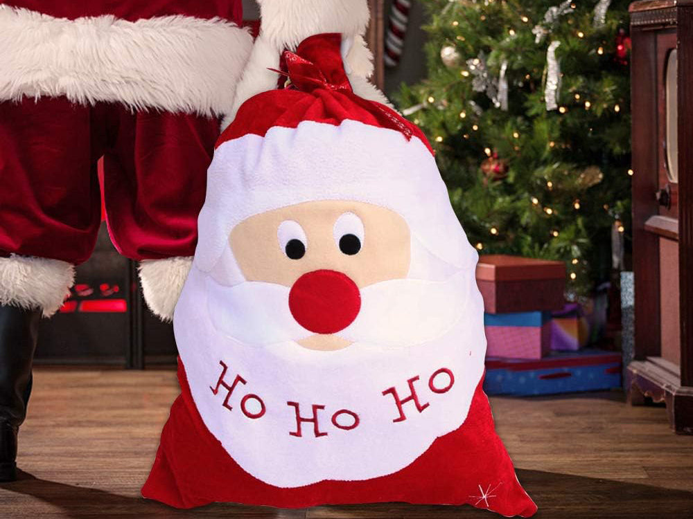 Kalėdinis dovanų maišelis didelis maišelis