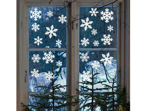 Kalėdiniai langų lipdukai kalėdinės eglutės