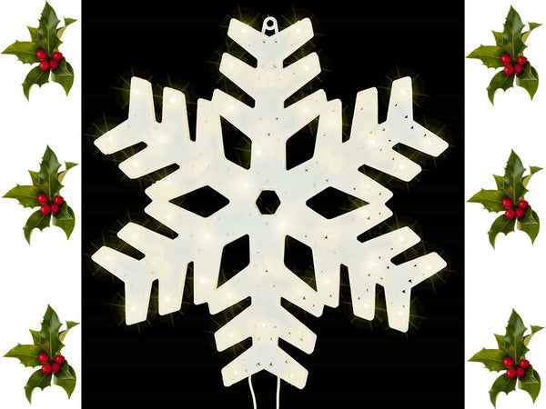 Led langų dekoracijos 40cm žvaigždės