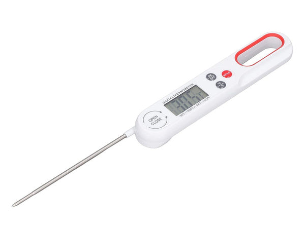 Lcd virtuvinis kaiščių termometras vyno 300°c sriubų virimas, Baltas, Szín, Fehér