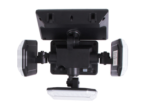 Saulės lempa 181 led su sutemų judesio jutikliu + nuotolinio valdymo sodo gatvės lempa