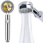 Dušo rankena su turbininiu filtru, keičiamu ventiliatoriumi, dušu