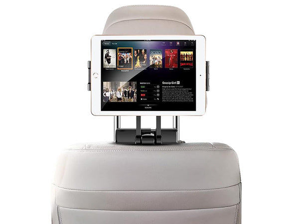 Automobilio laikiklis planšetiniam telefonui universalus reguliuojamas galvos atlošas