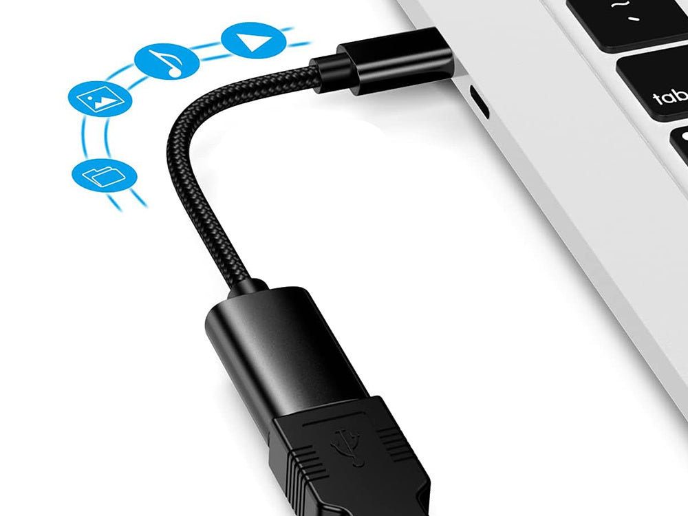 Adapteris usb-c į usb-a 3.0 otg solid į telefoną solid
