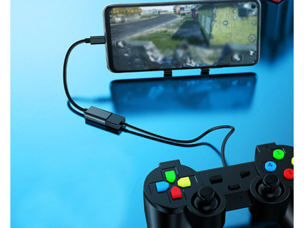 Adapteris usb-c į usb-a 3.0 otg solid į telefoną solid