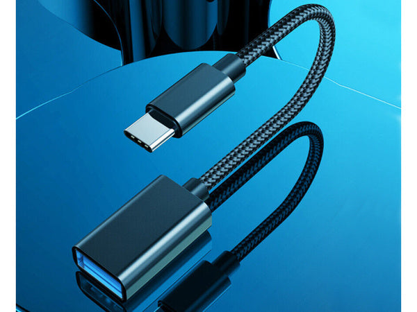Adapteris usb-c į usb-a 3.0 otg solid į telefoną solid