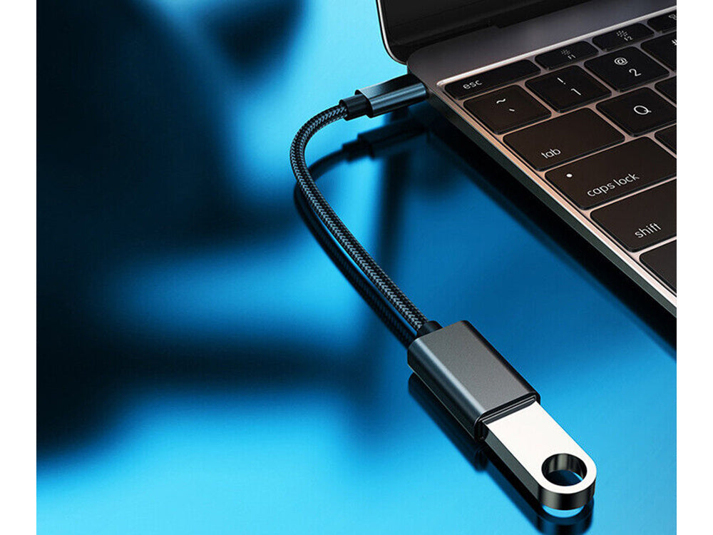 Adapteris usb-c į usb-a 3.0 otg solid į telefoną solid
