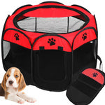 Sulankstomas šunų aptvaras naminių gyvūnėlių lova katės narvas didelė veislynas lengvas