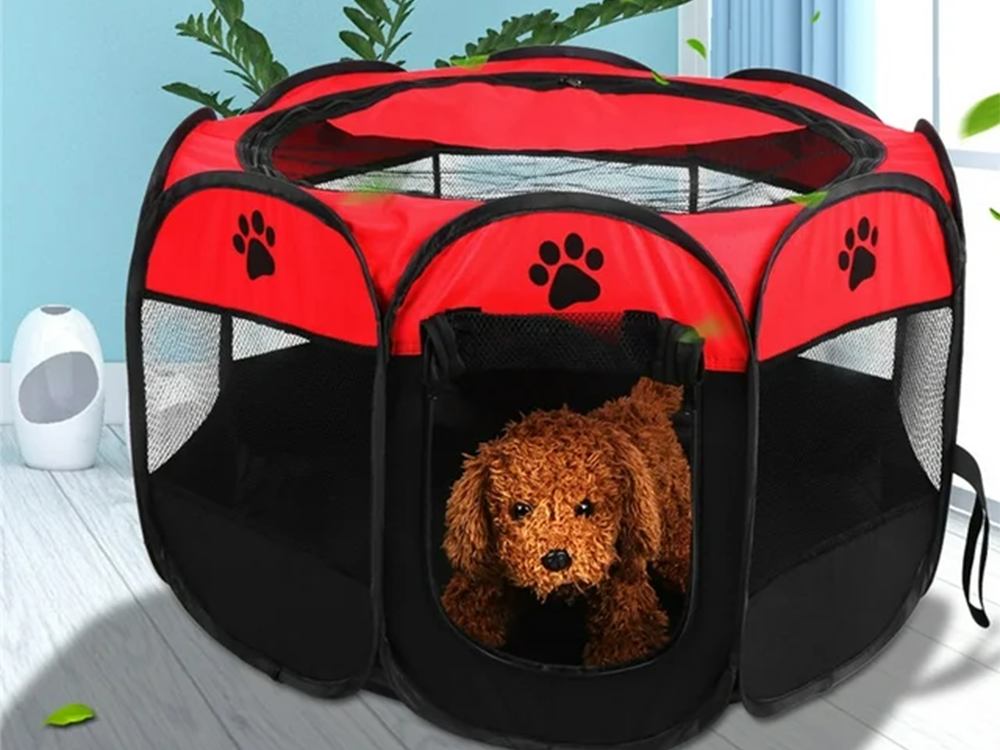 Sulankstomas šunų aptvaras naminių gyvūnėlių lova katės narvas didelė veislynas lengvas