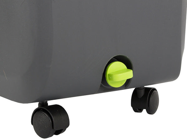 Rotacinis šluostės rotacinis 360 dozatorius kibiras rinkinys 2x mikropluošto pagalvėlės