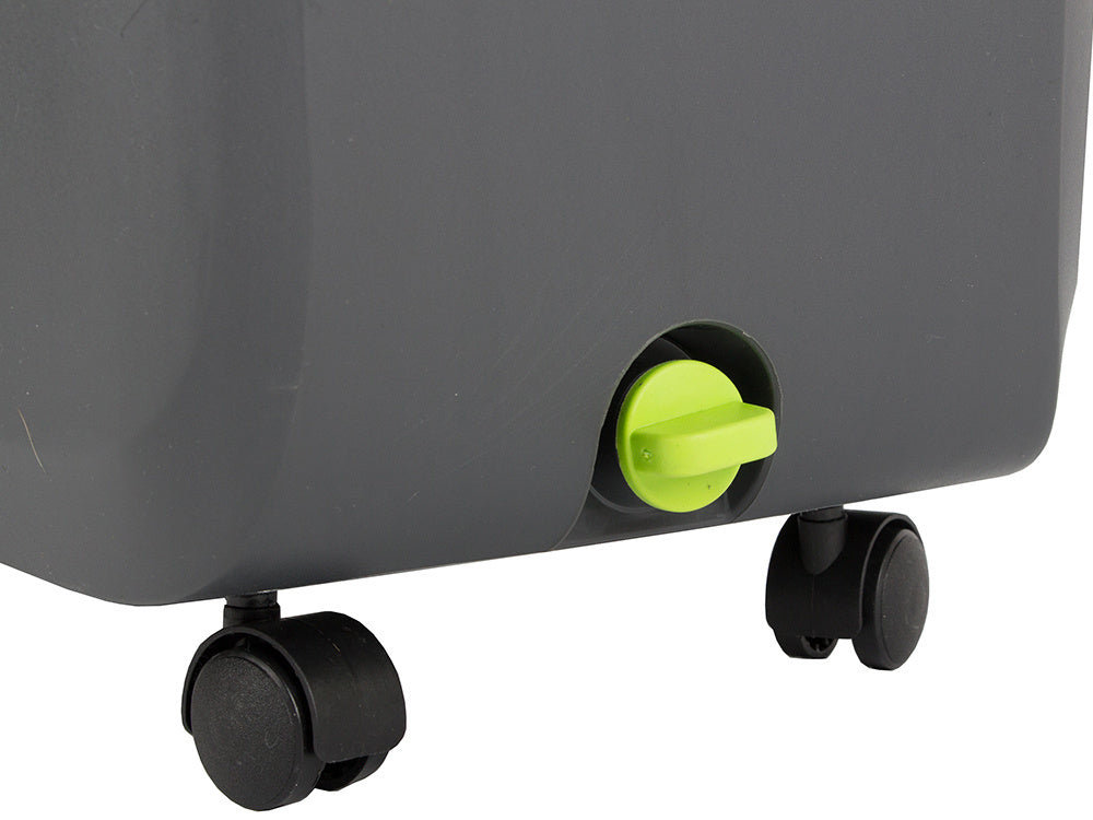 Rotacinis šluostės rotacinis 360 dozatorius kibiras rinkinys 2x mikropluošto pagalvėlės