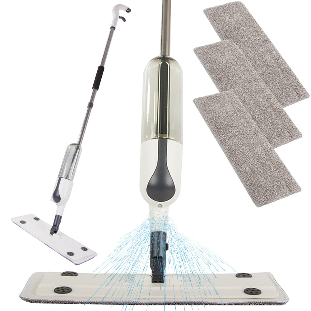 Plokščias šluostymas su purkštuvu rolling solid spray 3x mikrofibra conductor