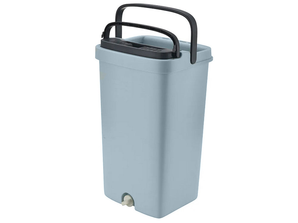 Plokščia šluostė su valytuvu dviejų kamerų grindų šluostė 3x pagalvėlės