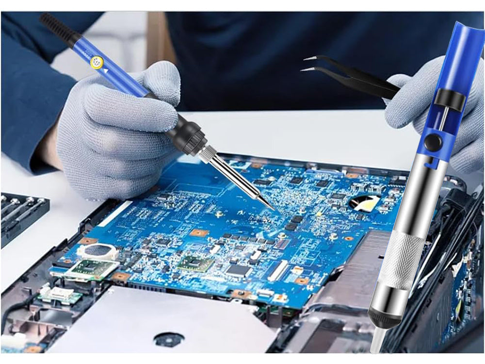 Tikslus 60w 200-450°c lituoklių rinkinys alavo ekstraktorius