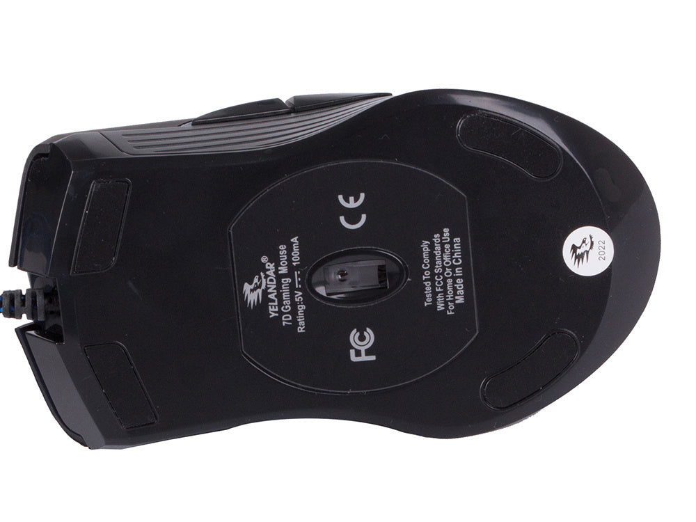 Laidinė optinė pelė nešiojamam kompiuteriui rgb žaidimų pelė