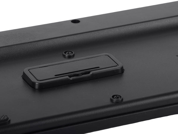 Klaviatūros ir pelės belaidės pelės rinkinys tylus skaitmeninis usb, Juoda, Szín, Fekete