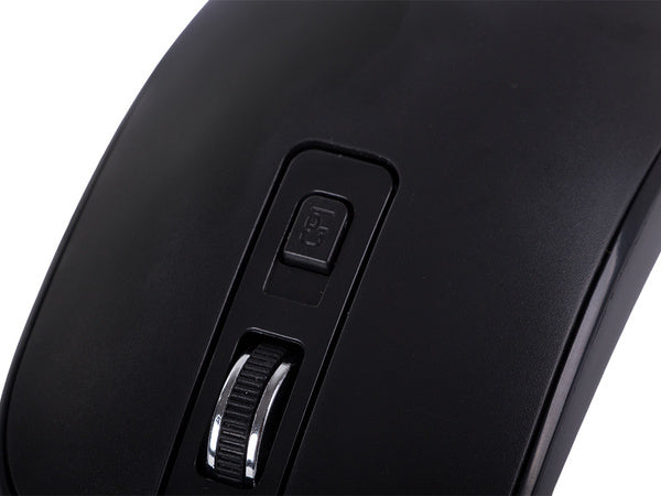 Klaviatūros ir pelės belaidės pelės rinkinys tylus skaitmeninis usb, Juoda, Szín, Fekete