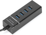 Koncentratorius usb 3.0 prievadų skirstytuvas 4 prievadų skirstytuvo adapterio adapteris