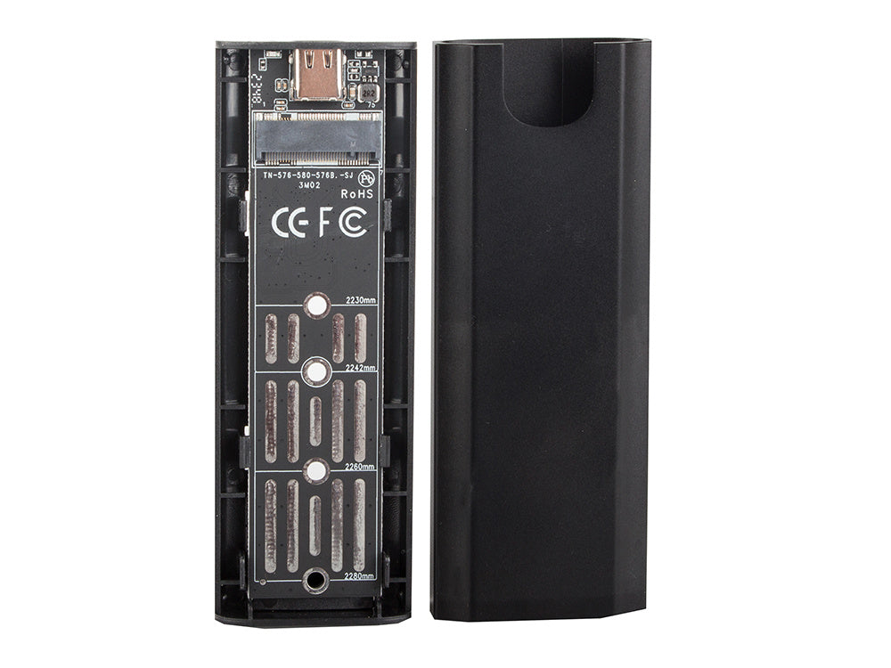 Kietojo disko adapterio dėžutė m.2 sata ngff usb 3.1 usb typ-c 2230-2280mm
