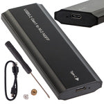 Kietojo disko adapterio dėžutė m.2 sata ngff usb 3.1 usb typ-c 2230-2280mm