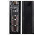 Kietojo disko adapterio dėžutė m.2 sata ngff usb 3.1 usb typ-c 2230-2280mm