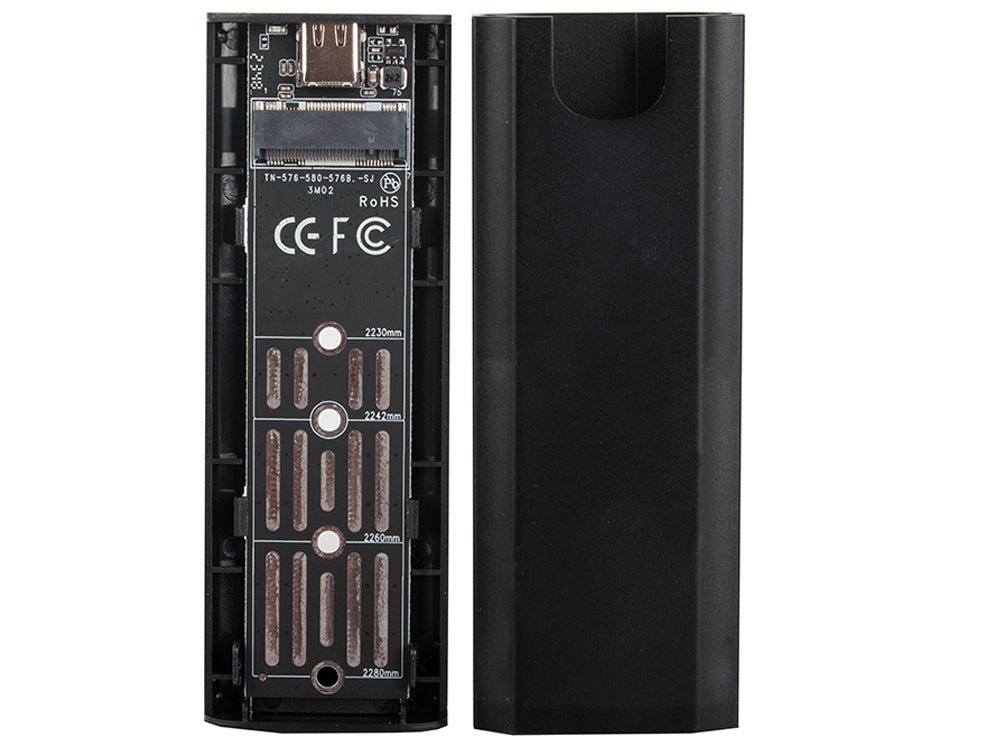 Kietojo disko adapterio dėžutė m.2 sata ngff usb 3.1 usb typ-c 2230-2280mm
