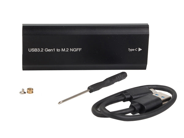 Kietojo disko adapterio dėžutė m.2 sata ngff usb 3.1 usb typ-c 2230-2280mm