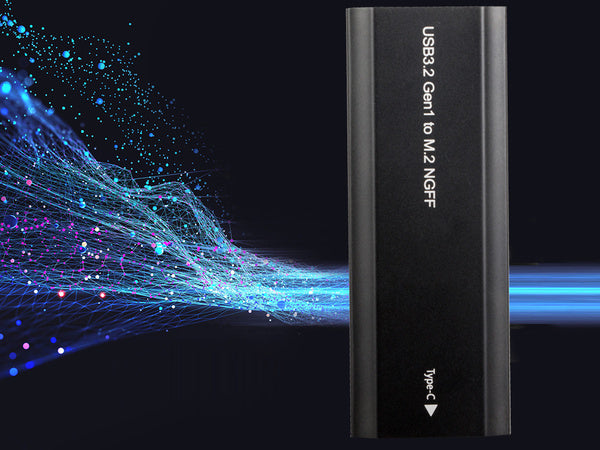 Kietojo disko adapterio dėžutė m.2 sata ngff usb 3.1 usb typ-c 2230-2280mm