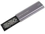 Kietojo disko adapterio dėžutė m.2 sata ngff usb 3.1 usb typ-c 2230-2280mm