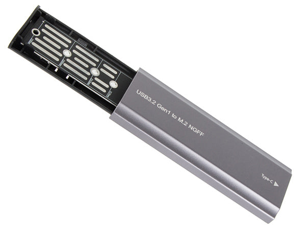 Kietojo disko adapterio dėžutė m.2 sata ngff usb 3.1 usb typ-c 2230-2280mm