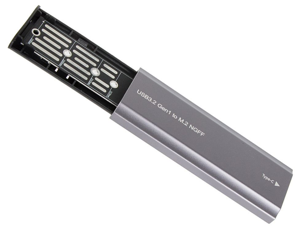 Kietojo disko adapterio dėžutė m.2 sata ngff usb 3.1 usb typ-c 2230-2280mm