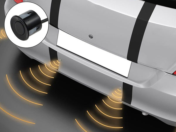 Galinių galinių parkavimo jutiklių rinkinys 4x jutiklių lcd display